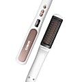 Conair® Double Ceramic Heated Straightening Brush, White 1 thumbnail image
