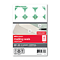 Office Depot® Brand Permanent Mailing Seals, 1" Diameter, White, Pack Of 600 1 thumbnail image