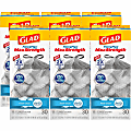 Glad ForceFlexPlus X-Large Kitchen Drawstring Bags - Fresh Clean with Febreze Freshness - Large Size - 78913CT 1 thumbnail image