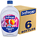 Softsoap Aquarium Soap Refill - Fresh Scent - 50 fl oz (1478.7 mL) - Flip Top Bottle Dispenser - Dirt Remover, Bacteria Remover - Hand - Clear - 6 / Carton