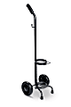 Medline Rolling Oxygen Carts, For D & E Oxygen Tanks, Black, Pack Of 6 1 thumbnail image