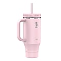 Takeya Fixed Handle Straw Tumbler, 40 Oz, Blush 1 thumbnail image