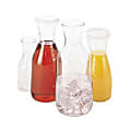 Cambro Camwear Camliter Beverage Decanter, 16.9 Oz, Clear