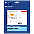 Avery® Ultra Duty® Permanent GHS Chemical Labels, 97180-WMU100, Rectangle, 1" x 2-5/8", White, Pack Of 3,000 1 thumbnail image