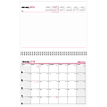 Office Depot® Brand Monthly Desk/Wall Calendar, 8 1/2" x 11", White, January to December 2018 (OD301528-18)