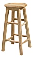 Linon Home Decor Product Elmore 24" Counter Stool, Natural 1 thumbnail image