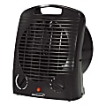 Brentwood® H-F306 1,500-Watt-Max Portable Electric Space Heater and Fan, Black 1 thumbnail image