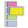 Adams® High-Impact Phone Message Book, Neon Colors, Book Of 200 Messages 1 thumbnail image