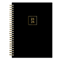 2025-2026 Blue Sky Weekly/Monthly Academic Planner, 5-7/8" x 8-5/8", Black, July 2025 To June 2026, 152084 1 thumbnail image