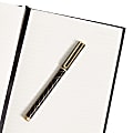 U Brands® Fashion Journal With Porous Pen, 8-1/4" x 5", College Ruled, 192 Pages (96 Sheets), Velvet Flocked Vena