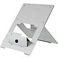 R-GO TOOLS FLEXIBLE LAPTOP STAND Adjustable Stand, Ergo, SILVER, TAA - 0.8" Height x 23.5" Width - Silver 1 thumbnail image