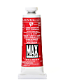 Grumbacher Max Water Miscible Oil Colors, 1.25 Oz, Cadmium Barium Red Medium