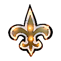 Imperial NFL Logo Lighted Metal Sign, 26" x 22-1/4", 90% Recycled, New Orleans Saints 1 thumbnail image