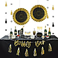 Amscan 244216 New Year Bubbly Bar Deluxe Decorating Kit, Multicolor