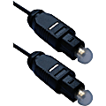QVS Toslink Digital/SPDIF Optical UltraThin Audio Cable, 25'