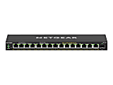 Netgear GS316EP Ethernet Switch - 15 Ports - Manageable - 3 Layer Supported - Modular - 1 SFP Slots - GS316EP100NAS 1 thumbnail image