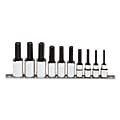 PROTO 10-Piece Hex-Bit Socket Set, Metric, 1/2" Drive, 6mm to 19mm 1 thumbnail image