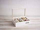 teapigs® Meeting Room Tea Bundle With Wooden Case, 3.5 Grams, Assorted, Set Of 300 Tea Bags