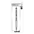 uni-ball® 207™ Premier Retractable Gel Pen, 0.7 mm, Medium Point, Silver Barrel, Black Ink