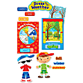 Creative Teaching Press Dress For The Weather Bulletin Board Set 1 thumbnail image