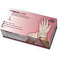 Medline MediGuard Vinyl Non-sterile Exam Gloves - Large Size - For Right/Left Hand - Clear - Latex-free, Durable - For Multipurpose, Laboratory Application - 150 / Box