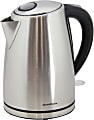 Edgecraft Chef's Choice 1.7L Brushed Stainless Steel Electric Kettle, Silver 1 thumbnail image