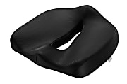 Mount-It! Ergo Collection Premium Comfort Seat Cushion, 15”H x 17-3/4”W x 5-1/8”D, Black 1 thumbnail image