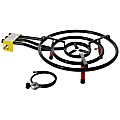 Ringg Outdoor Flame Series Pro Outdoor Propane Flat Top Cooking Kit with 24-In. Triple Burner & Tabletop Stand, FS002 1 thumbnail image