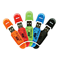 Ativa® Memory Card USB Drive, microSD™, Assorted Colors (No Color Choice) 1 thumbnail image