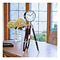 FirsTime & Co.® Tripod Pendulum Clock, Chrome/Espresso