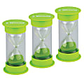 Teacher Created Resources 5 Minute Sand Timers, Lime Green, Pack Of 3 Timers 1 thumbnail image