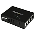 StarTech.com 4 Port Gigabit Midspan - PoE+ Injector - 802.3at and 802.3af 1 thumbnail image