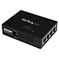 StarTech.com 4 Port Gigabit Midspan - PoE+ Injector - 802.3at and 802.3af