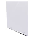 Ghent Aria Low Profile Glassboard, Magnetic, 48"H x 48"W, Square, White 1 thumbnail image