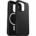 OtterBox iPhone 15 Pro Symmetry Magsafe Smartphone Case, For Apple iPhone 15 Pro, Black