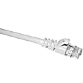 ClearLinks 03FT Cat. 6 550MHZ White Molded Snagless Patch Cable - 3 ft Category 6 Network Cable for Network Device - First End: 1 x RJ-45 Network - Male - Second End: 1 x RJ-45 Network - Male - Patch Cable - White 1 thumbnail image