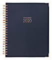 AT-A-GLANCE® Harmony 13-Month Weekly/Monthly Planner, 8-1/2" x 11", Navy, January 2020 To January 2021, 6099-905-20 1 thumbnail image