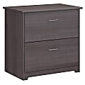 Bush Business Furniture Cabot 31-3/8"W x 19-2/3"D Lateral 2-Drawer File Cabinet, Heather Gray, Standard Delivery 1 thumbnail image