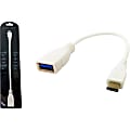 Professional Cable USB 3.1 "C" to Type "A" USB Dongle - USB Data Transfer Cable for MacBook, Chromebook - First End: 1 x USB 3.1 Type A - Female - Second End: 1 x USB 3.1 Type C - Male 1 thumbnail image