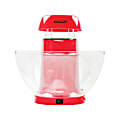 Brentwood Jumbo 24-Cup Hot Air Popcorn Maker, 11-1/4"H x 11-1/2"W x 11-1/2"D, Red