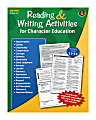 Edupress Reading And Writing Activities For Character Education Book, Grades 3 - 5