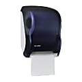 San Jamar® Tear-N-Dry Universal Towel Dispenser, 15 1/2" x 12 1/2" x 9 1/2", Black/Pearl