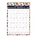 2026 Blueline Colorful Monthly Wall Calendar, 12" x 17", Floral, January To December, C173128 1 thumbnail image