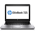 HP EliteBook 725 G2 12.5" LCD Notebook - AMD A-Series A8 Pro-7150B Quad-core (4 Core) 1.90 GHz - 4 GB DDR3L SDRAM - 180 GB SSD - Windows 7 Professional 64-bit upgradable to Windows 8.1 Pro - 1366 x 768 1 thumbnail image