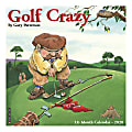 Willow Creek Press Humor & Comics Monthly Wall Calendars, 12" x 12", Golf Crazy By Gary Patterson, January To December 2020 1 thumbnail image