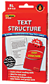 Edupress Reading Comprehension Practice Cards, Text Structure, Red Level, Grades 2 - 4, Pack Of 54