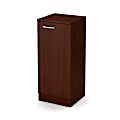 South Shore Axess Narrow Storage Cabinet, 2 Shelves, Royal Cherry 1 thumbnail image