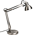 Lorell® LED Architect-style Lamp, Silver