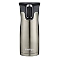 Contigo Wlo100j01 Autoseal(r) West Loop 16oz Vacuum-insulated Travel Mug (stainless) - 16 fl oz - Stainless Steel - Stainless Steel 1 thumbnail image