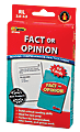 Edupress Reading Comprehension Practice Cards, Fact Or Opinion, Red Level, Grades 2 - 4, Pack Of 54